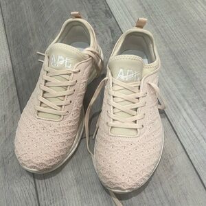 Tan APL Tennis shoes never worn